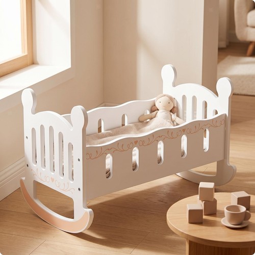 Doll cradle crib rocking - rocking, bed