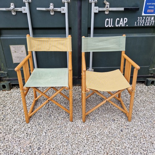 Pair vintage bamboo wooden - bamboo,