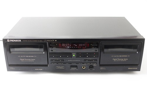 Pioneer w606dr double - pioneer, ct-w606dr