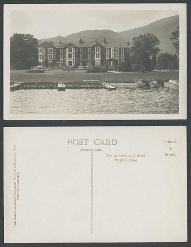 Ullswater hotel from the lake - from,