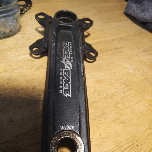 Race face forged crankset - face, dh