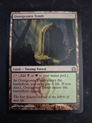 Mtg overgrown tomb - mtg, return
