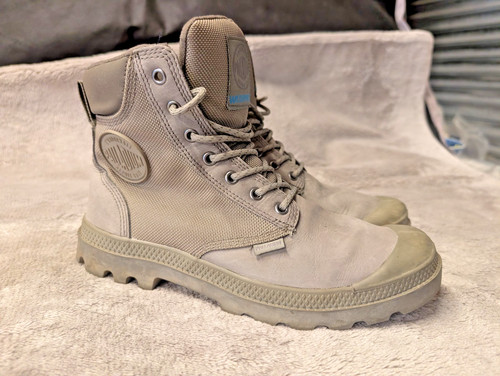 Ladies palladium canvas boots - ladies,