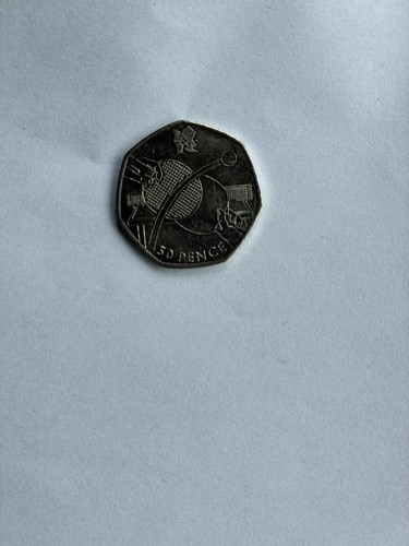 Table tennis olympic 50p - table,