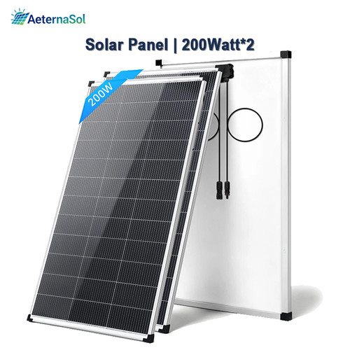Aeternasol 2pack 200w solar - 2pack,