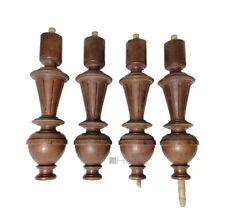 Antique Oak Wood Baluster Furniture Legs Sideboard Columns 51Cm