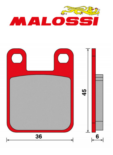 Malossi front brake - front,