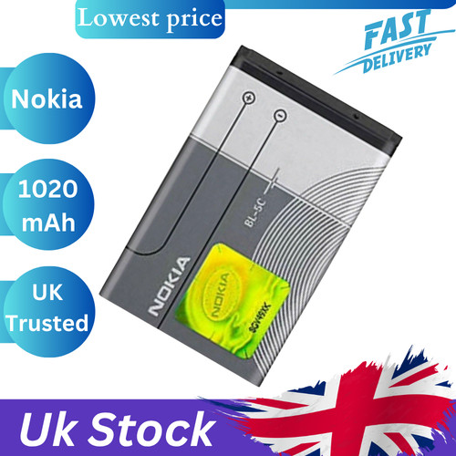 Genuine nokia bl5c 3pin - genuine,