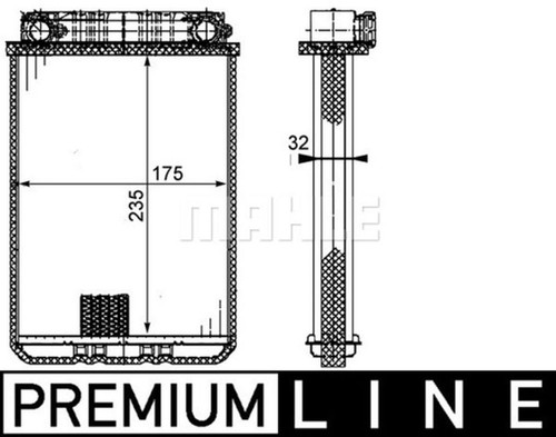 Mahle interior heat exchanger - mahle,