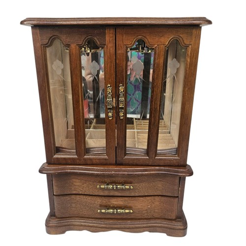 Wooden jewellery box - wooden,