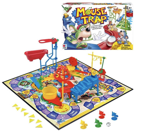 Mouse trap board game complete - board,