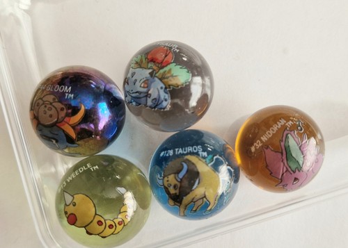 Pokemon marbles gloom weedle - gloom,,