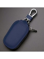 Leather Key Multifunction Bag Zipper Car Key Holder Case Wallet Key Ring Pouch