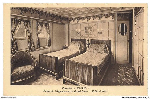 Arsp14 0877 boat paris liner - -,