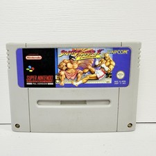 Street Fighter 2 Turbo Super Nintendo SNES Cartridge PAL Tested & Working Retro