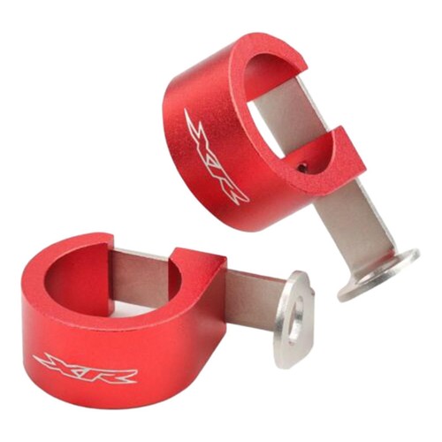 Front brake hose clamp - front,