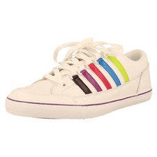 Ladies K Swiss Lace Up Leather