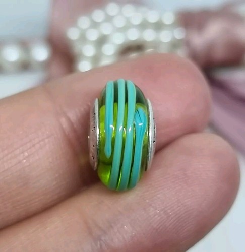 Genuine pandora lime - lime, ribbon