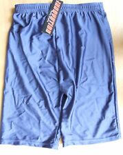 Girls Size 28in waist  school cycle shorts PE  Gym knickers sports shorts BLUE