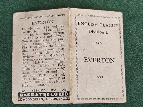 1933 barratt trade card - barratt,
