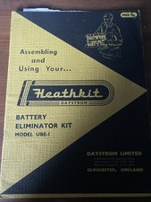 Battery Eliminator Kit UBE-I - ASSEMBLING INSTRUCTION MANUAL - Heathkit 2