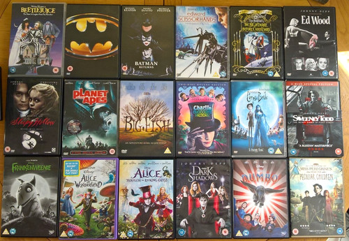Tim burton 18x dvd collection - 18x,