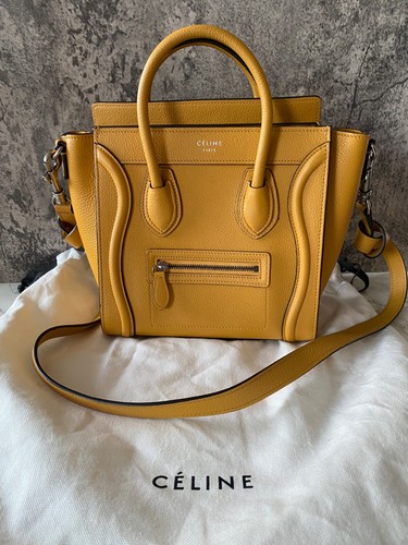 Pre owned celine nano luggage - pre-owned,