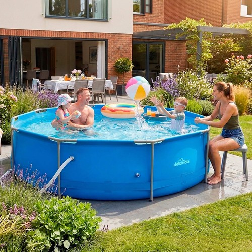 10ft steel frame swimming - steel, pool