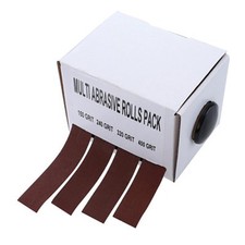 Abrasive Sanding Paper Roll Sandpaper with Dispenser Drawable Emery Cloth