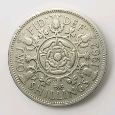 1962 British 2 Shillings –