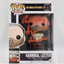 Anthony Hopkins Signed Funko #1 (25) w/ "Hannibal" Character Name