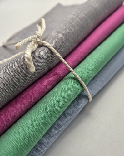Irish linen fabric bundle - fabric,