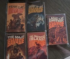 5x Doc Savage.  Vintage