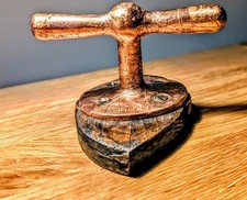 Vintage Boat Raked Bollard