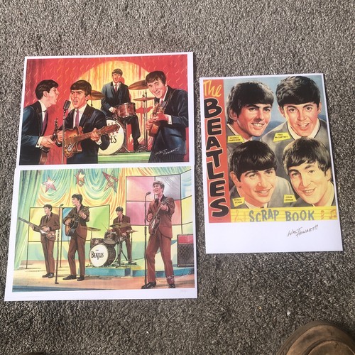Walt howarth signed prints - walt,