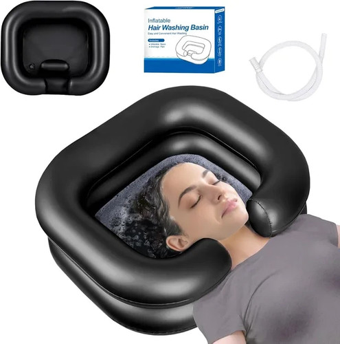 Inflatable shampoo basin sink - inflatable,