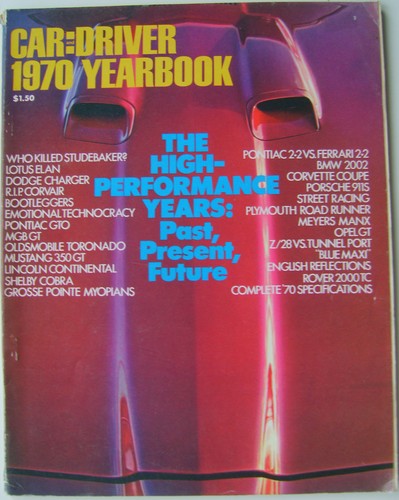Car driver yearbook 1970 - yearbook, inc