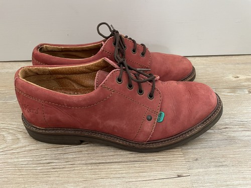 Vintage red kickers shoes - shoes, lace