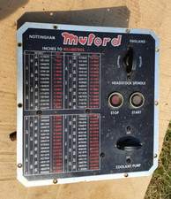 MYFORD LATHE CONTROL PANEL FOR INDUSTRIAL STAND