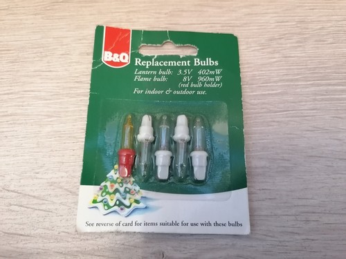 Replacement bulbs for half - b&q,