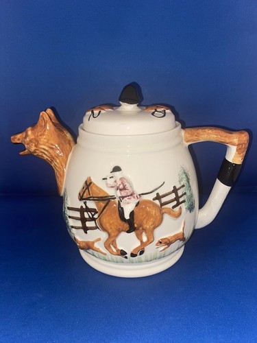 Vintage portland pottery fox - vintage,