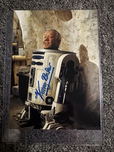 Kenny baker signed 6x4 photo - signed,