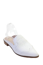Shellys Womens Leather Slide
