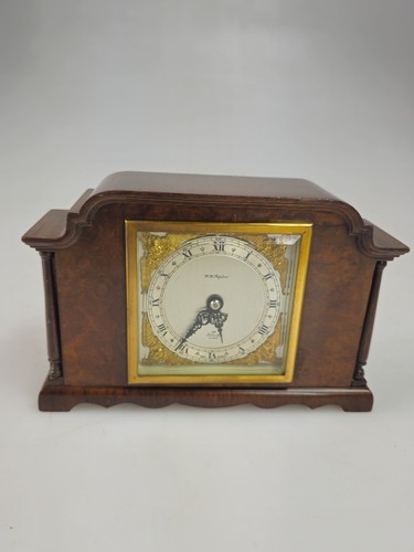 Vintage walnut elliott mantel - walnut,