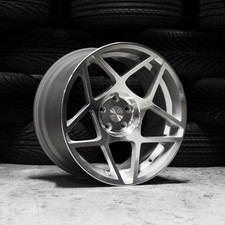 4x 3SDM Alloy Wheels 0.08 20x9.0 ET18 + 20x10.5 5x120/27 Silver BMW 5/6/7 series