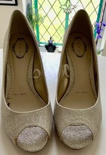 Debut Sparkly Glitter Mid Heel