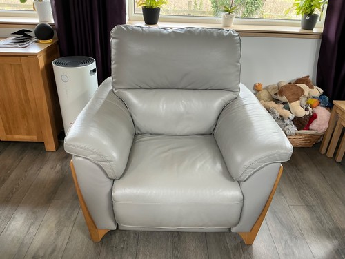Ercol enna leather reclining - ercol,