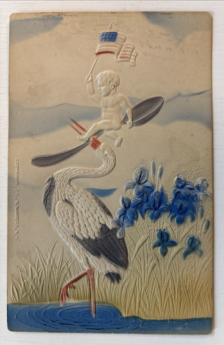 Child giant spoon - on, held