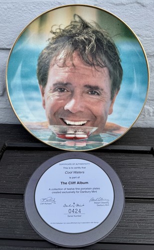 Cliff richard plate danbury - by,