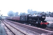 Original colour slide of 1003 WR County class steam loco